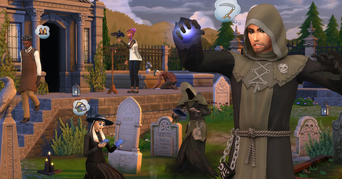 The Sims 4 Life and Death กลโกง
