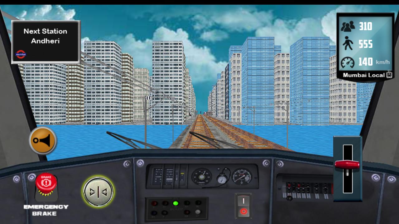 Train Driving Mumbai Local
