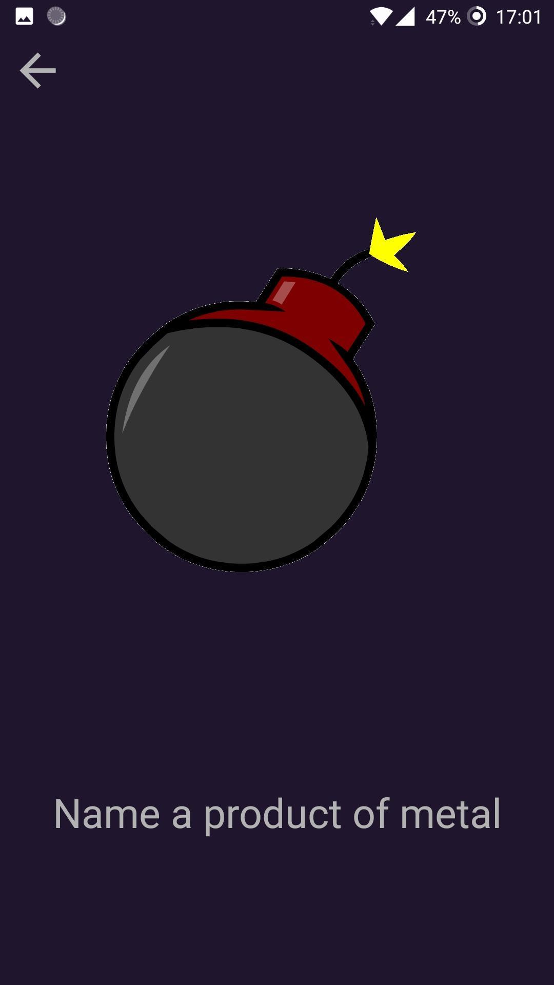 Bomb. Party game.