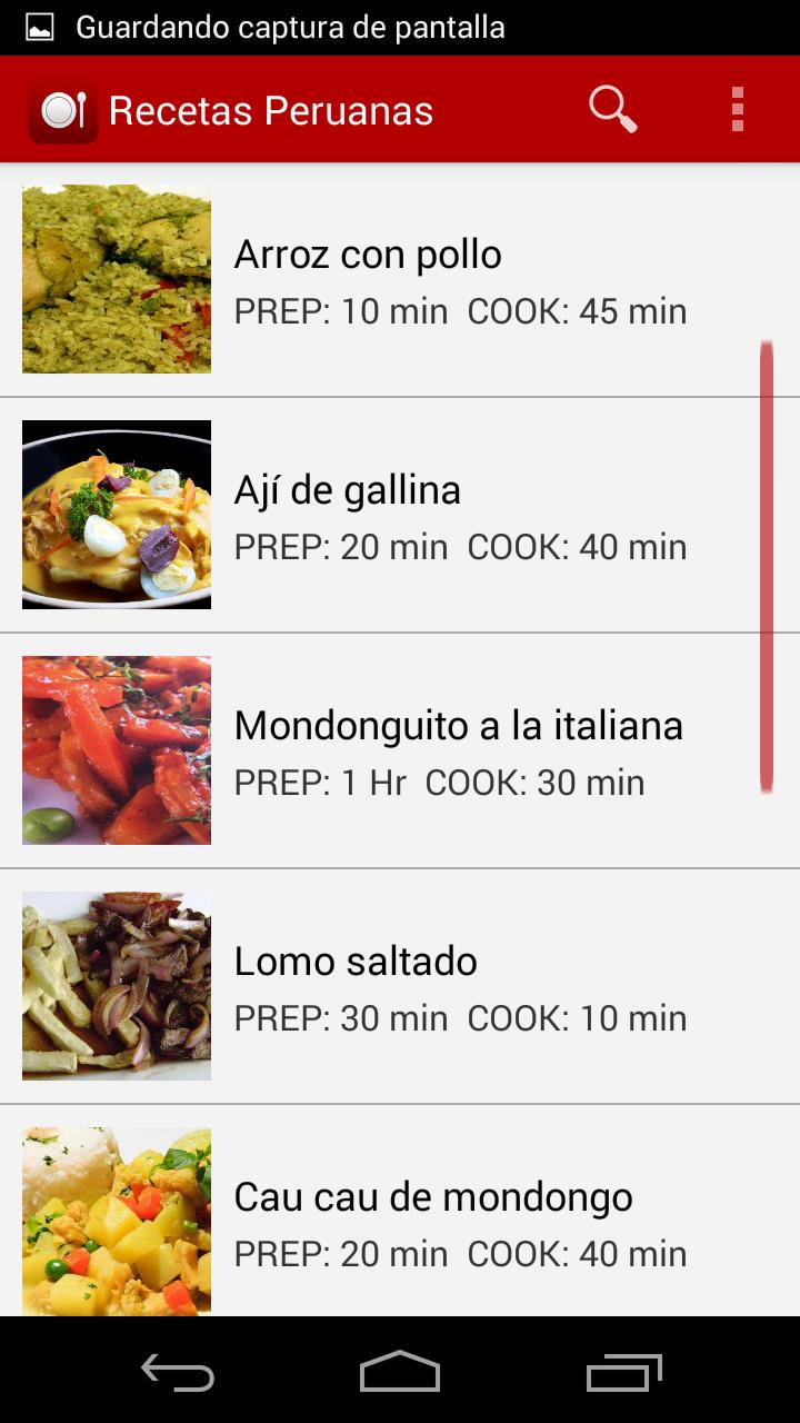 Recetas Peruanas