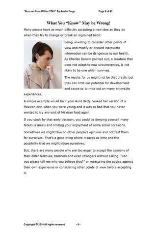 Success from Within YOU! Pv