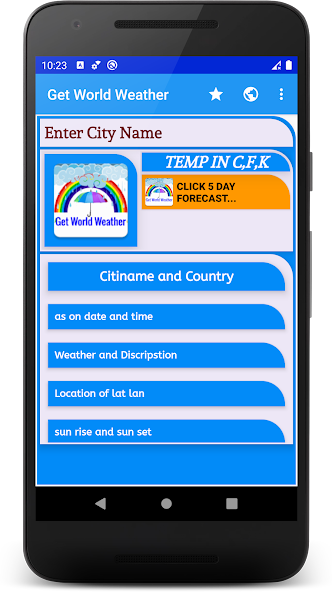 Get World Weather