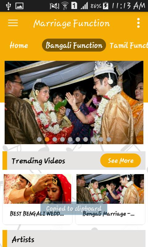 Marriage Function