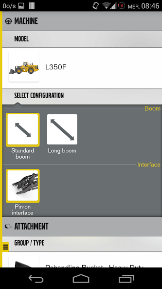 Attachment Selector