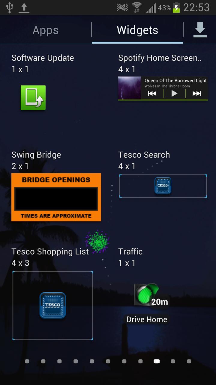 Newhaven Swing Bridge (Widget)