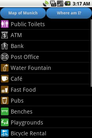 Munich Amenities Map (free)