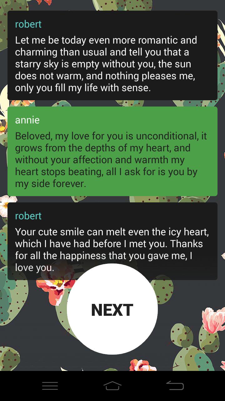 romantic conversations