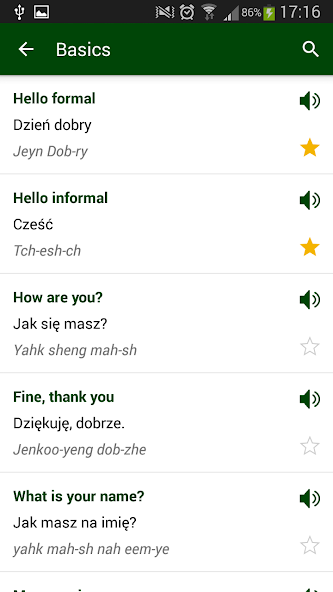 Polish phrasebook