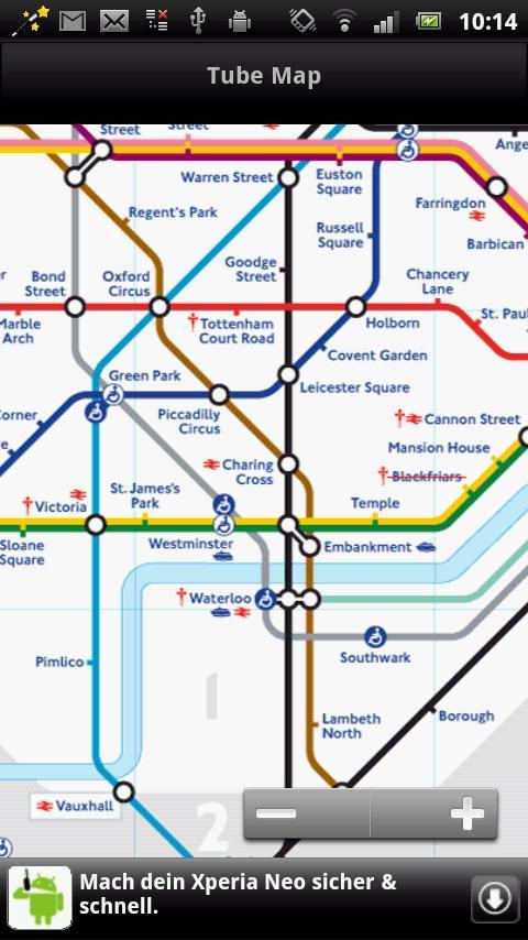 aLondon Tube Map