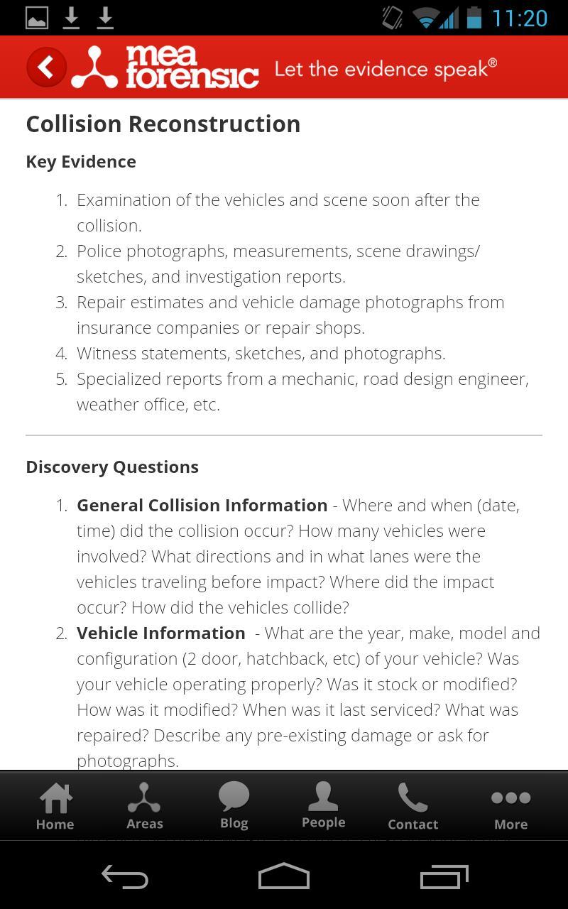 MEA Forensic