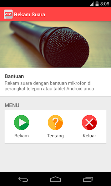Rekam Suara