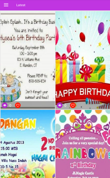 Design A Birthday Invitation
