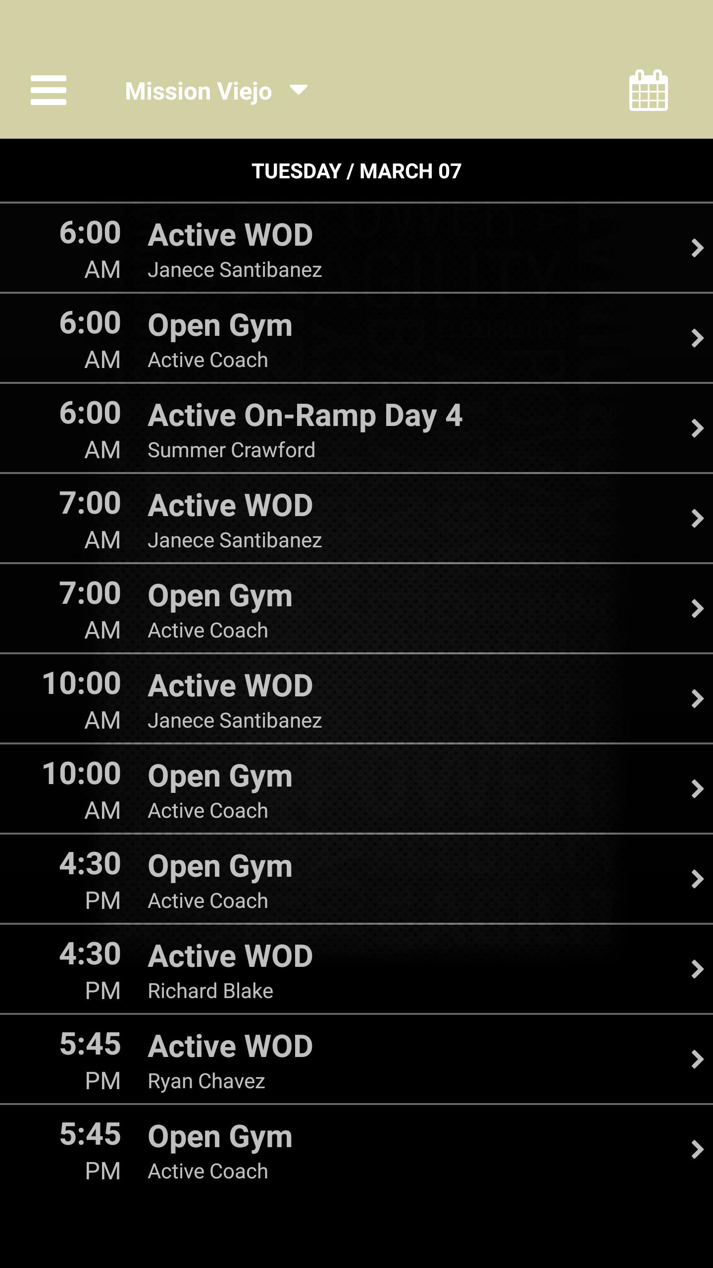 Active Performance