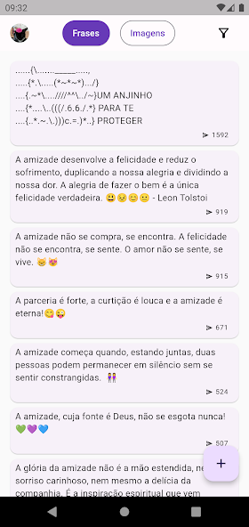 Frases e Imagens