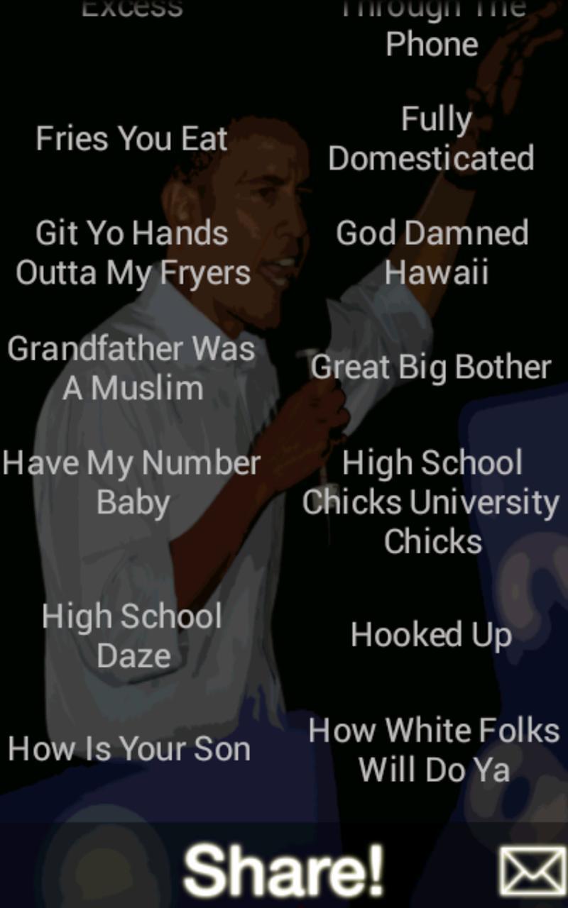 Obama Comedy Board
