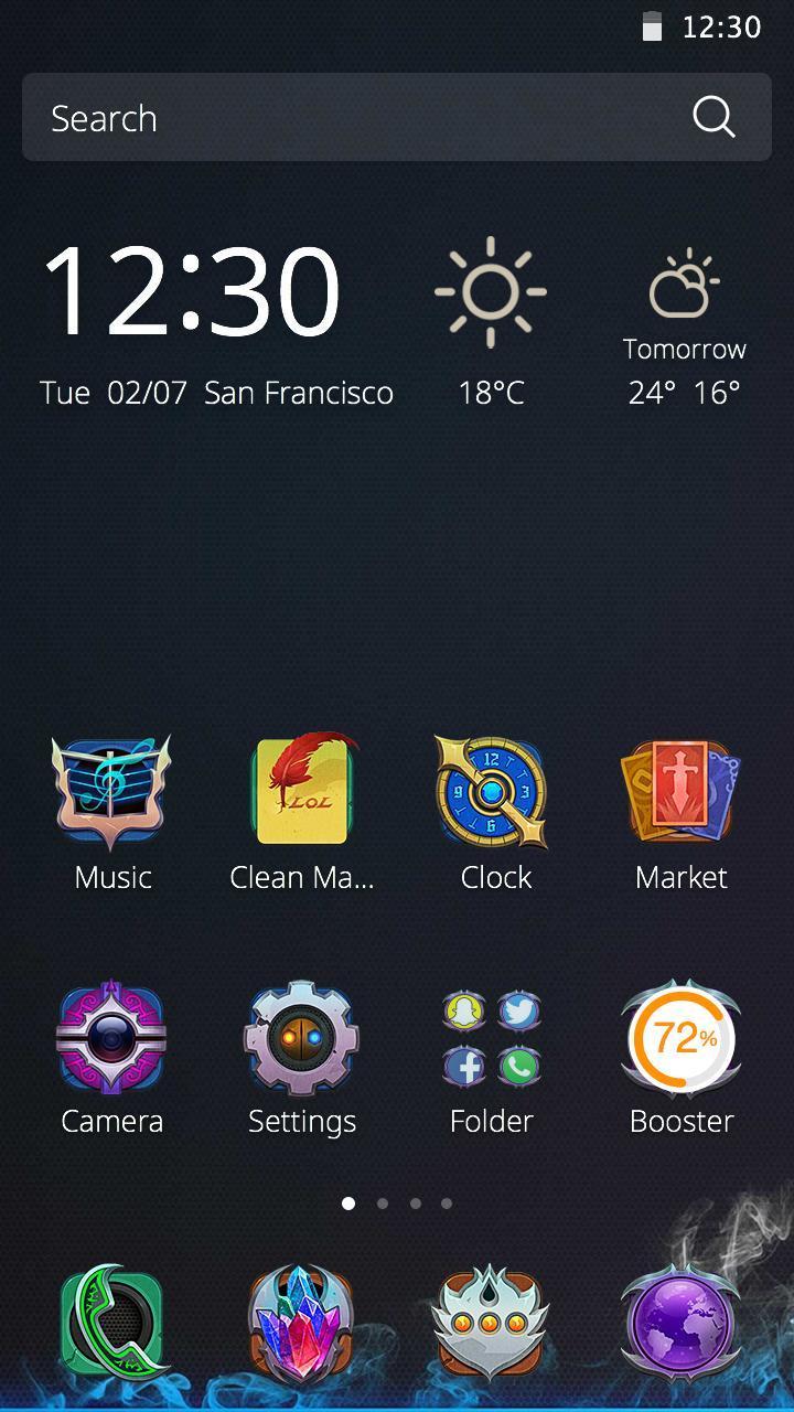 LOL King Back Theme