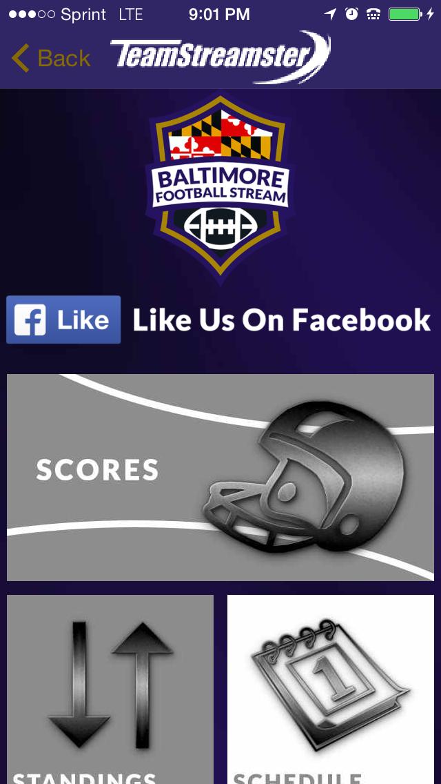 Baltimore Football STREAM