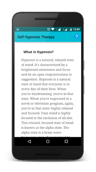 Self Hypnosis Therapy