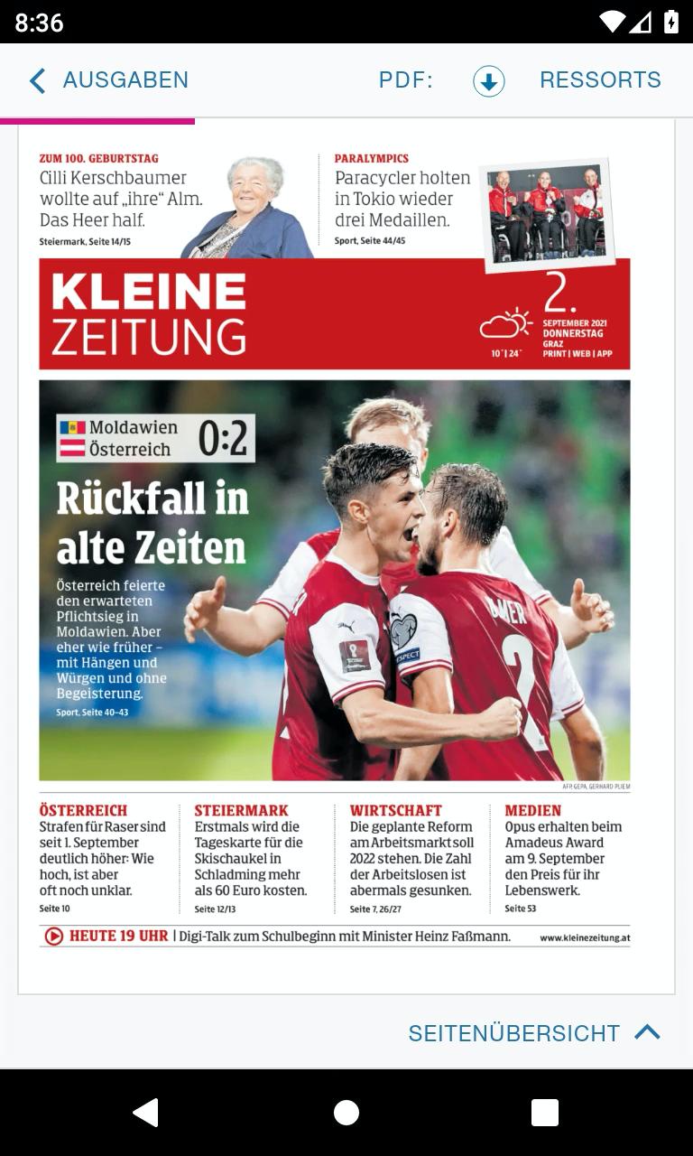 Kleine Zeitung E-Paper