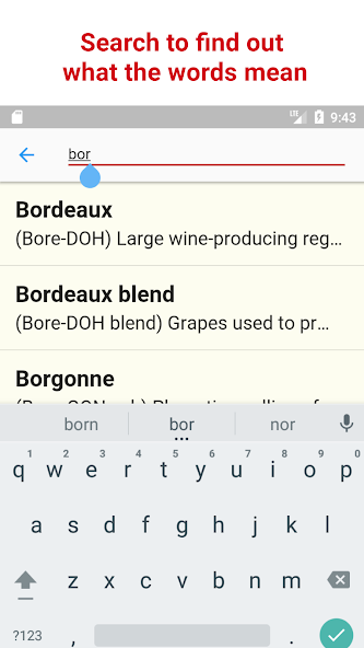 Wine Dictionary