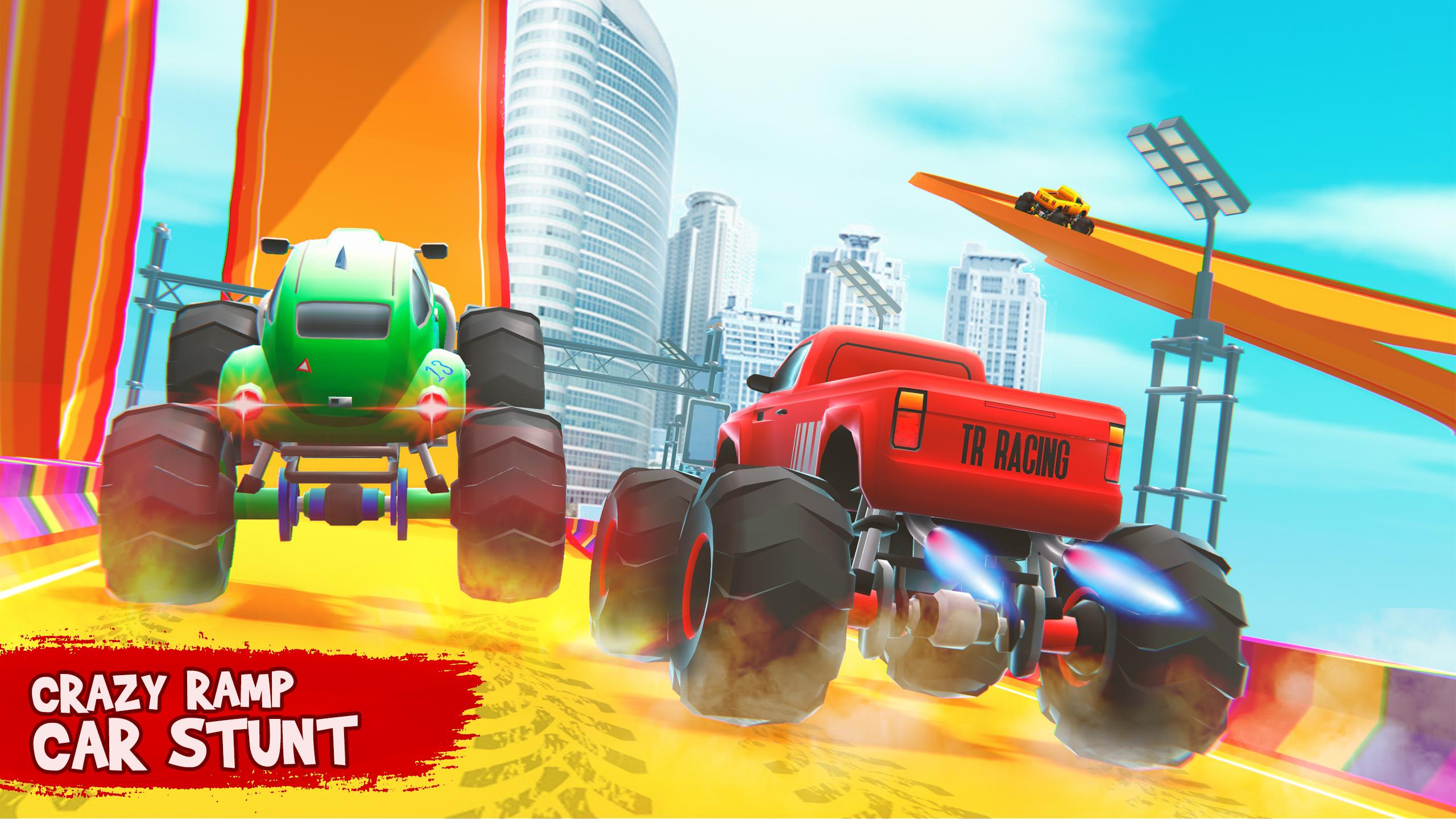Top Monster Truck Stunts: Off Road Car Racing Game