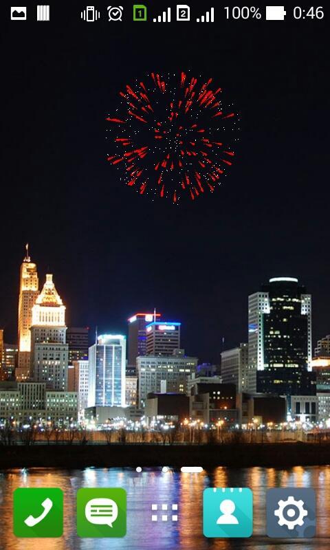 Fireworks live wallpaper 2016