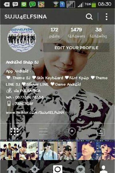 Transparent theme instagram