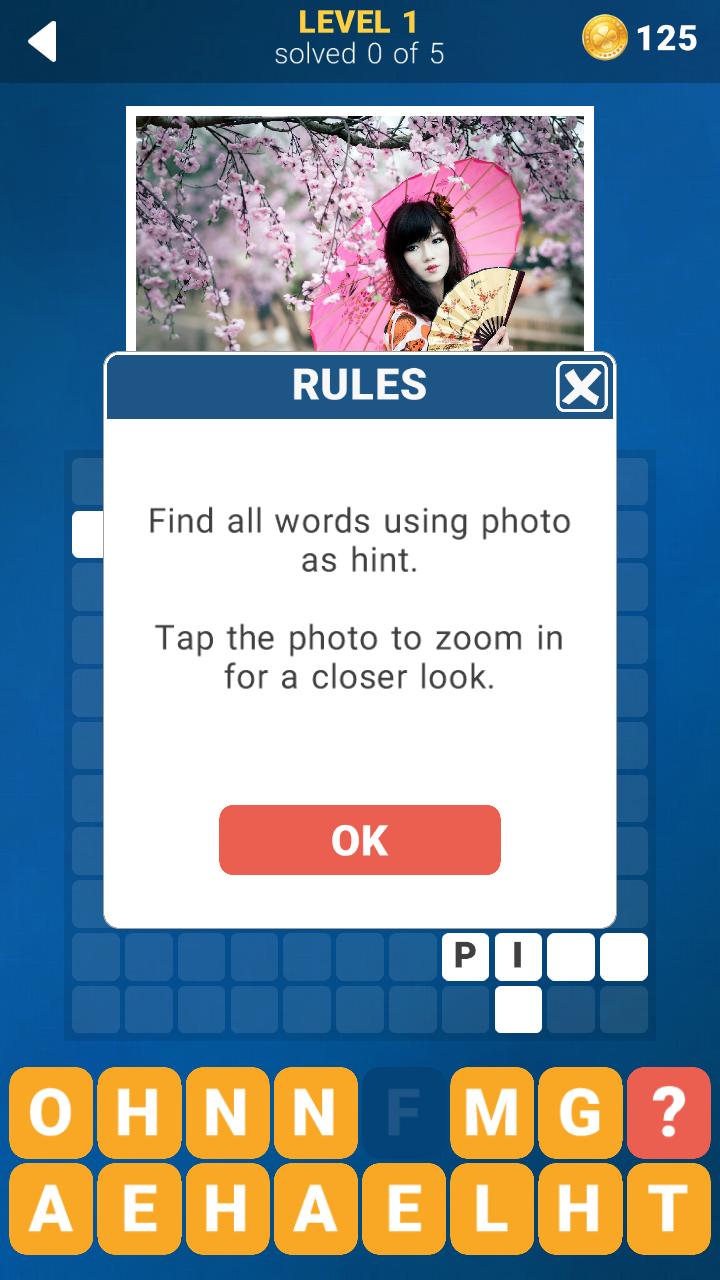 125 Photo Crosswords