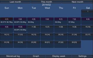 Healthcare Calendar for Women