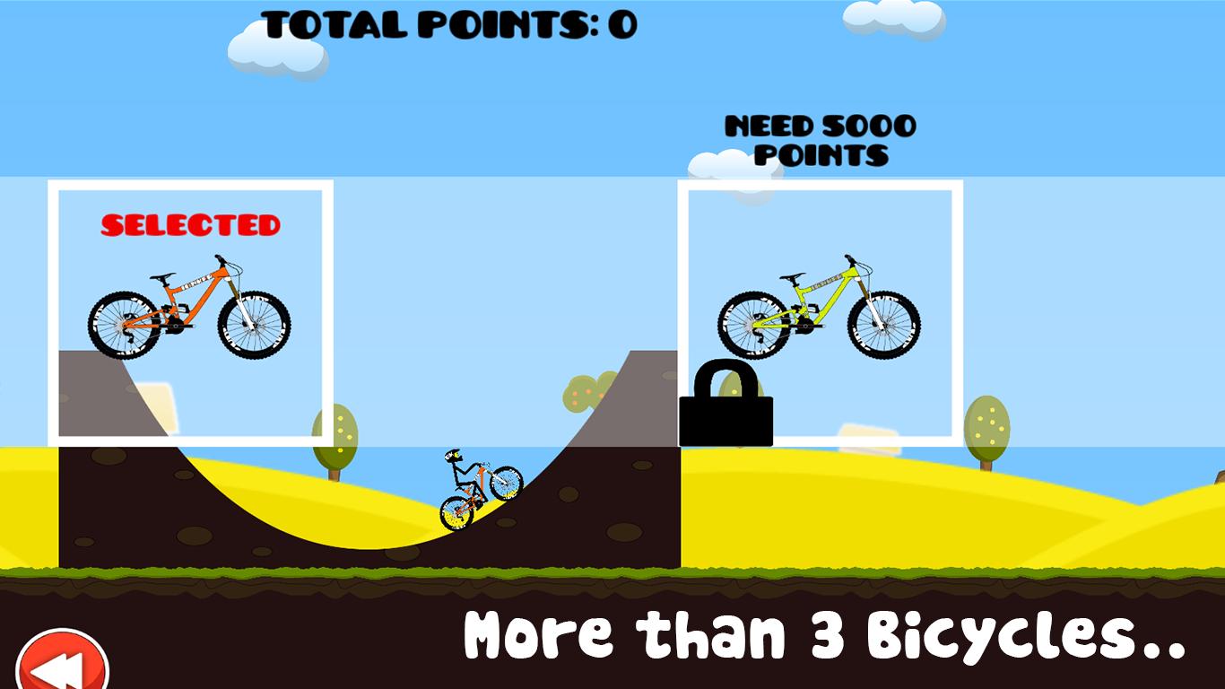 Mountain Bicycle Simulator 2D