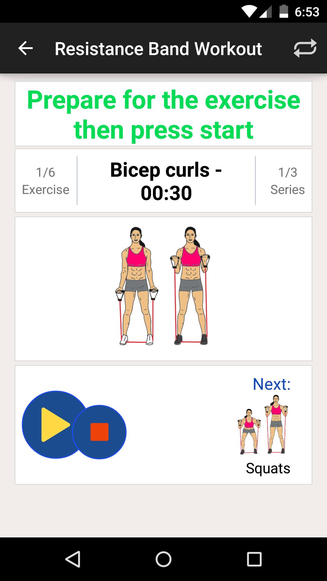 Resistance Band Workout