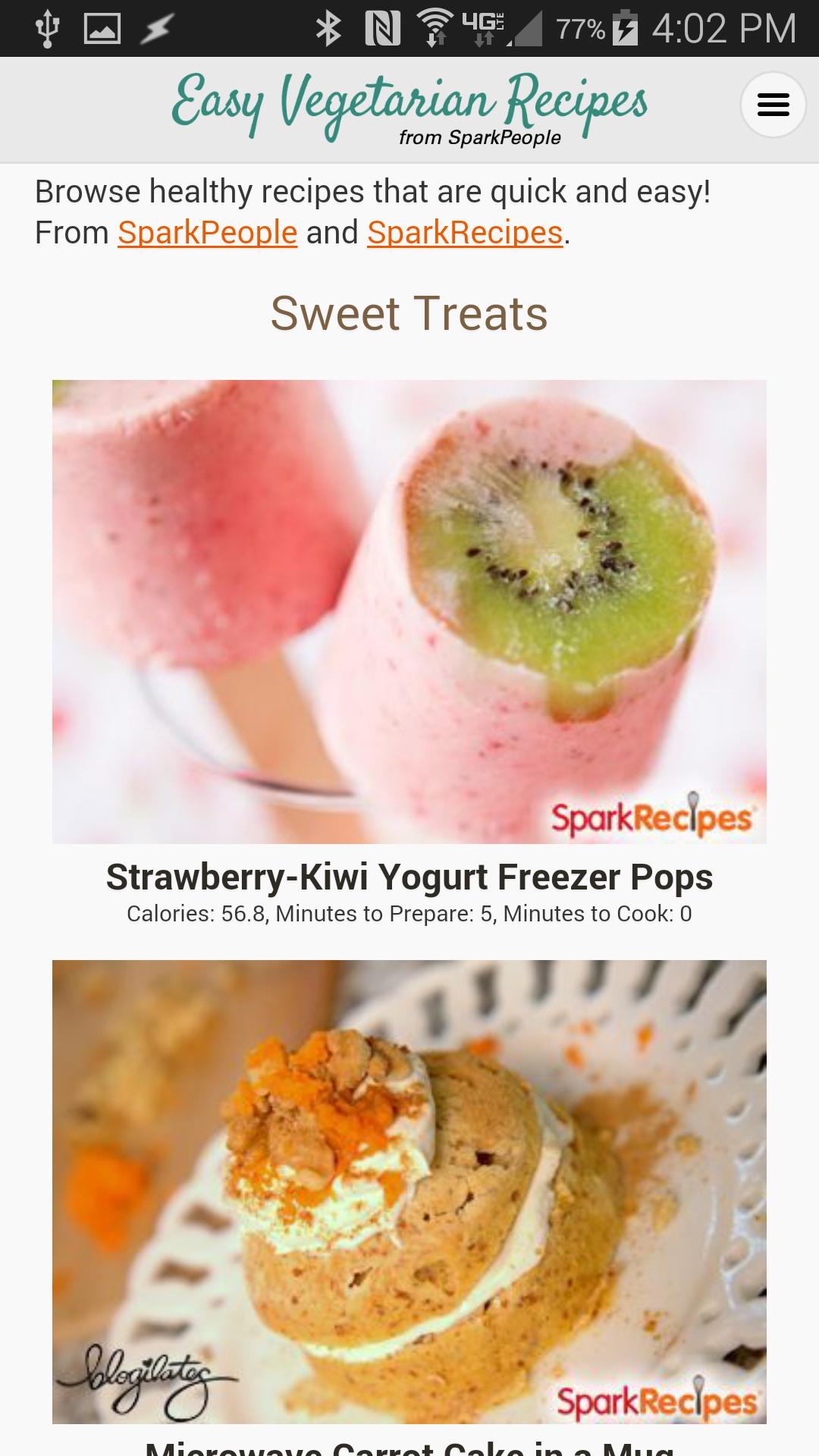 Easy Vegetarian Recipes