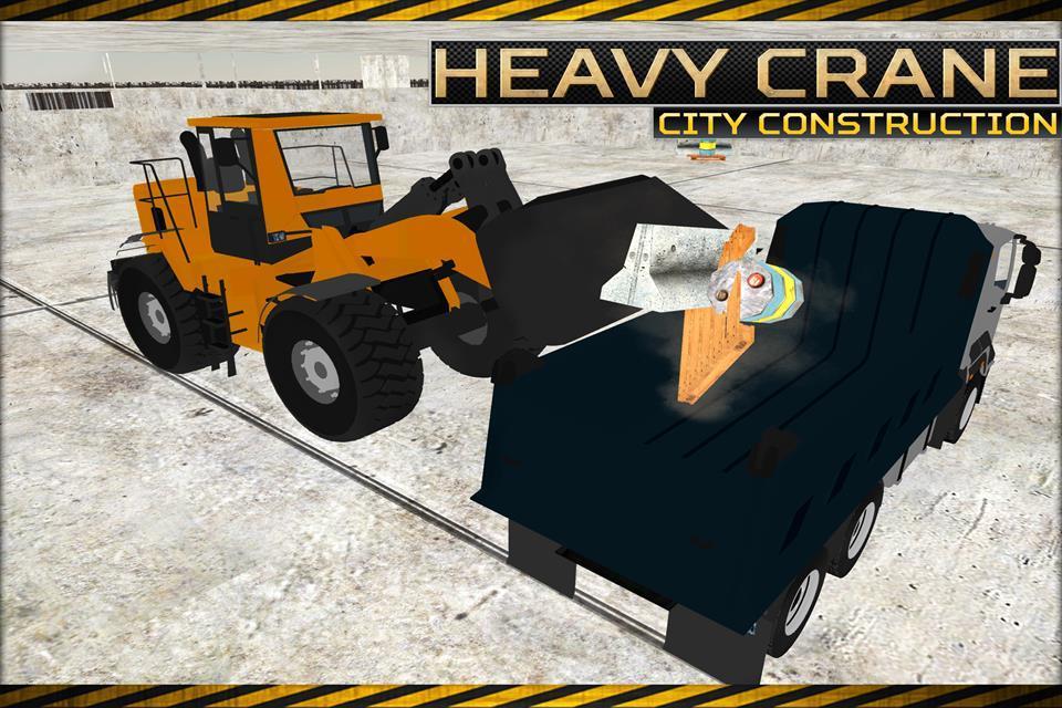 Heavy Crane City Construction