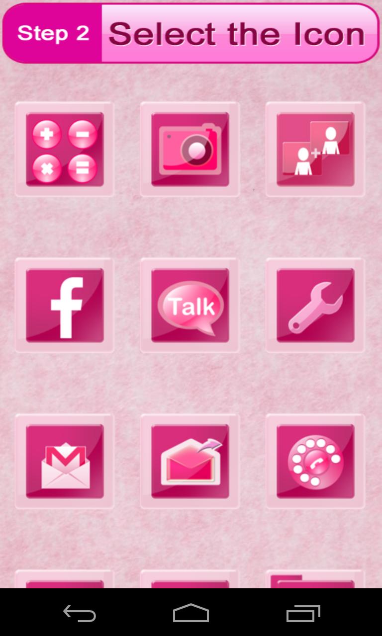 Pink Icons