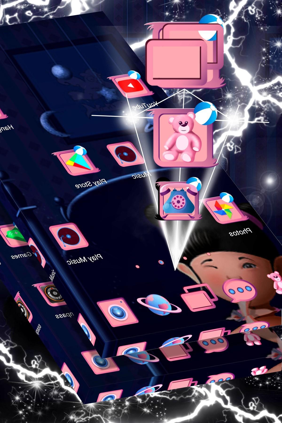 Fun Toys Launcher Theme