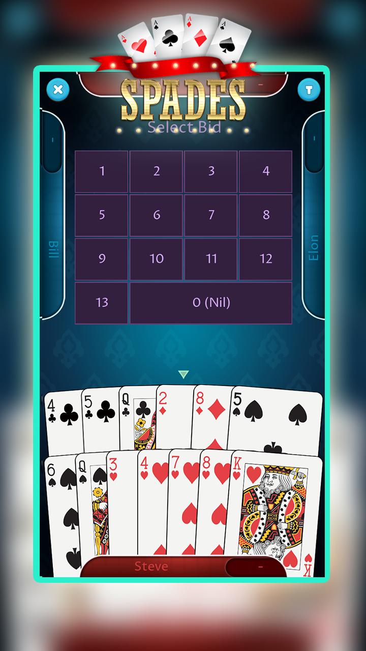 Ace Spades: Offline Spades game