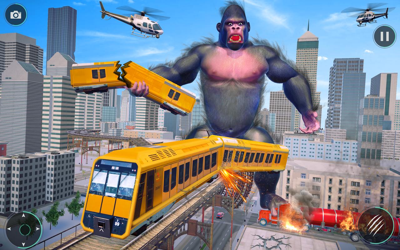 Gorilla Rampage City Attack