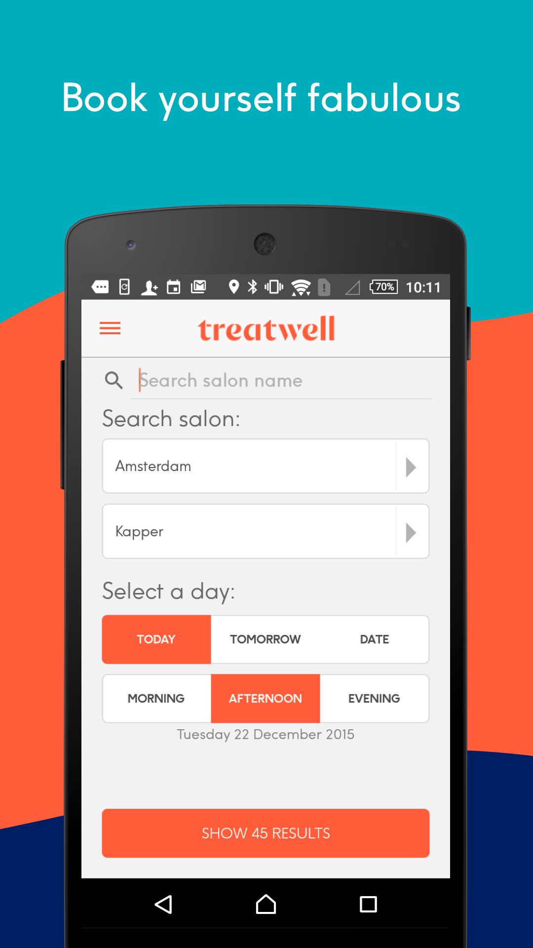 Treatwell: easy salon booking
