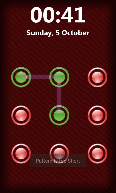 Pattern Lock Screen Free