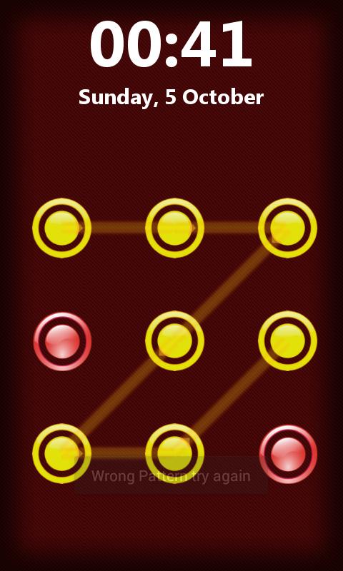 Pattern Lock Screen Free