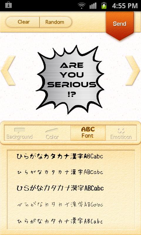 palette decoration bubble