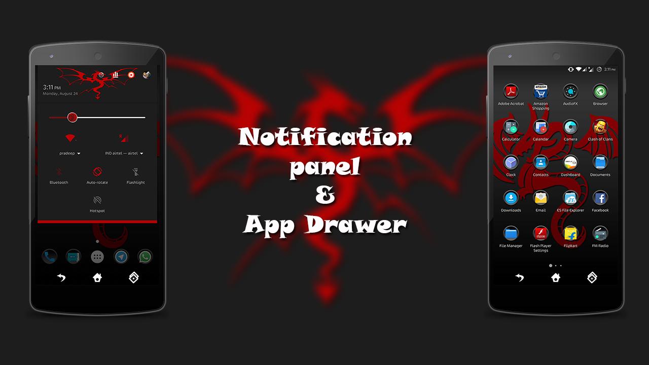 [CM 12/12.1] Dragon Theme