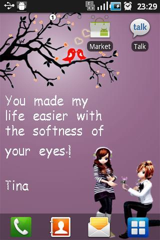 Love Valentine Live Wallpaper