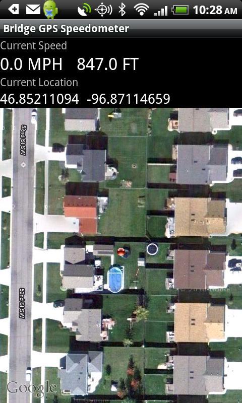 Bridge GPS Speedometer