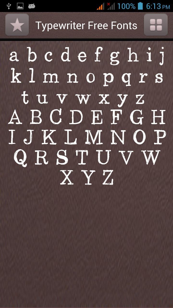 Typewriter Fonts Free