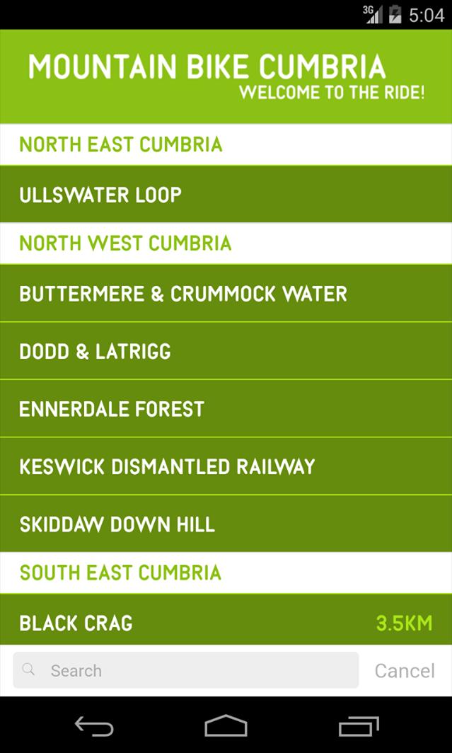 Mountain Bike Cumbria