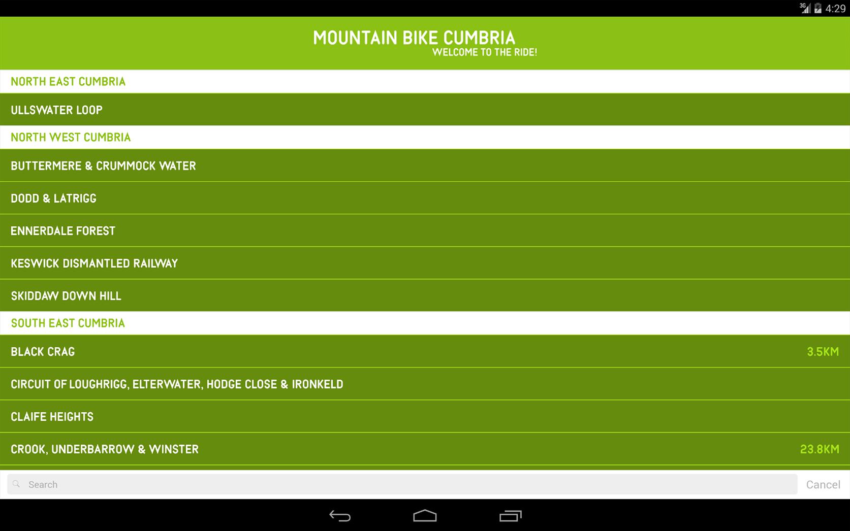 Mountain Bike Cumbria