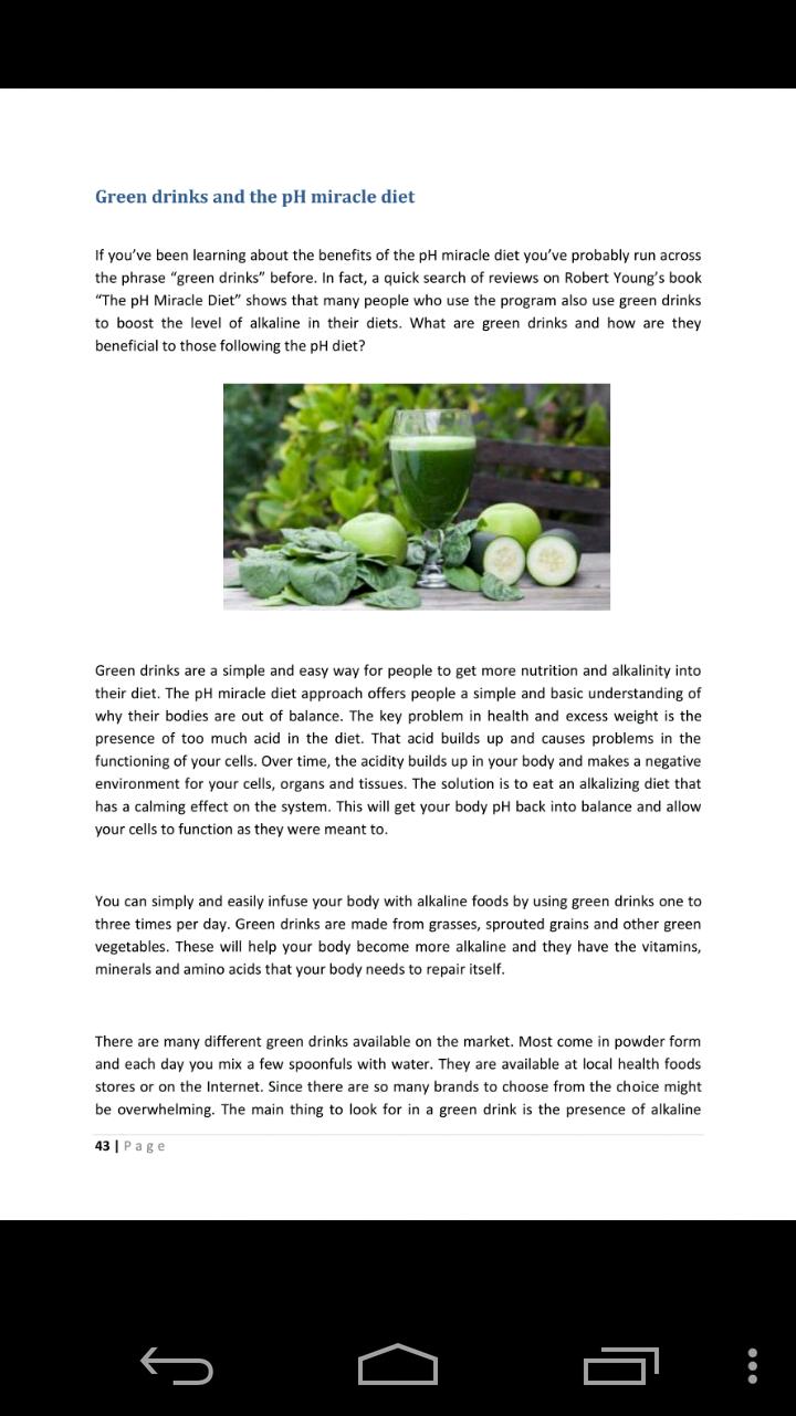 Complete Guide pH Miracle Diet