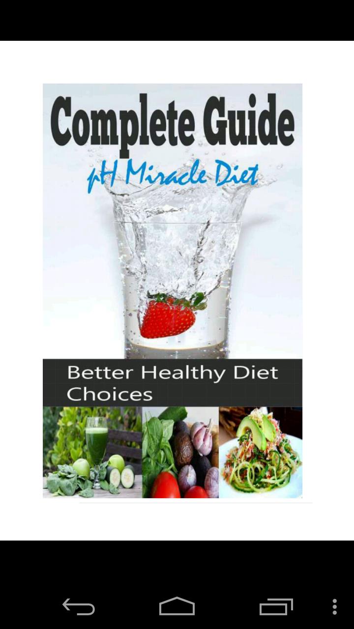 Complete Guide pH Miracle Diet