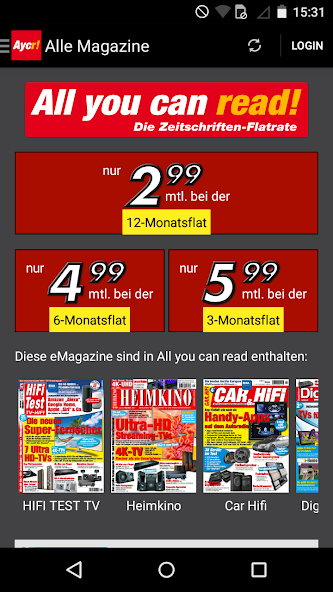 AYCR - All you can read